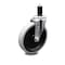 Service Caster 5 Inch Thermoplastic Rubber Wheel 1-3/8 Inch Expanding Stem Caster SCC SCC-EX05S510-TPRS-138 - alternate 1